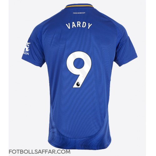 Leicester City Jamie Vardy #9 Hemmatröja 2024-25 Kortärmad